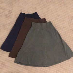 Lot of 3 American Apparel Skirts